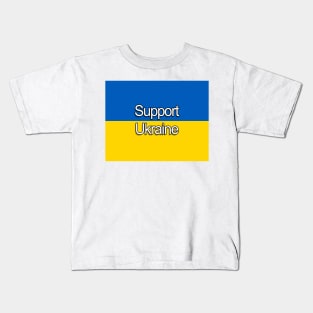 Pray Peace Save Ukraine Flag Kids T-Shirt